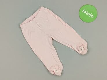 sukienki z weluru i aksamitu allegro: Baby material trousers, 1-3 months, 56-62 cm, 5.10.15, condition - Very good — 2