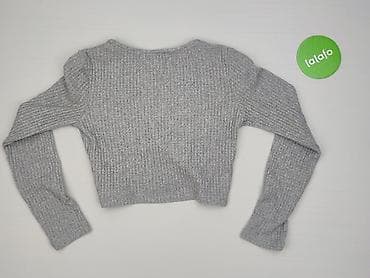 szara tunika: Bershka, Kardigan damski, rozmiar M — 3