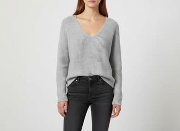 hm spodnie zimowe: H&M, Sweter damski, rozmiar M — 7