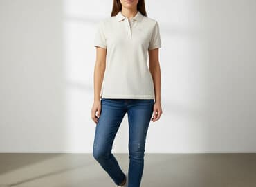 koszulka roberto carlosa: Kappa, Damska koszulka polo, rozmiar M — 1