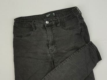 sinsay szerokie spodnie jeansowe: Sinsay, Jeansy damskie, rozmiar M — 1