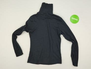 czarny sweter: Reserved, Golf damski, rozmiar M — 3