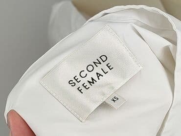 sukienka biała lou: Second Female, Sukienka damska, rozmiar XS — 5