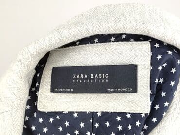 czerwona marynarka damska h m: Zara, Women's blazer, size S (EU 36) — 4