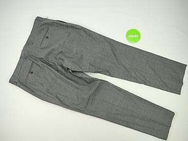 malachowski kurtka: Męskie spodnie garniturowe Dressmann - Kolor: szary melanż - Krój — 3