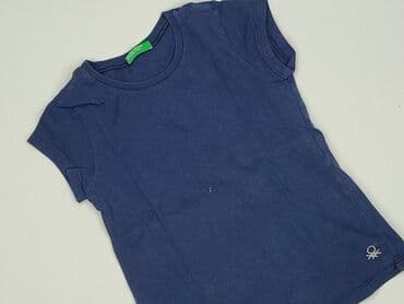 biale rajstopy niemowlece: Koszulka, Benetton, 3-4 lat, 98-104 cm, stan - Bardzo dobry — 1