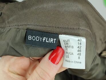 sukienka z marszczeniem na brzuchu plus size: BODY FLIRT, Spódnica damska, rozmiar L — 4