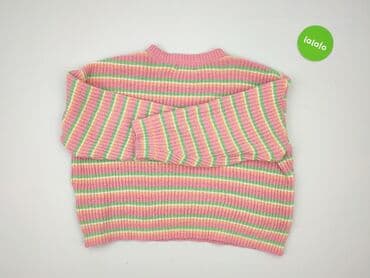 sweter w paski stradivarius: Pieces, Sweter damski, L — 3