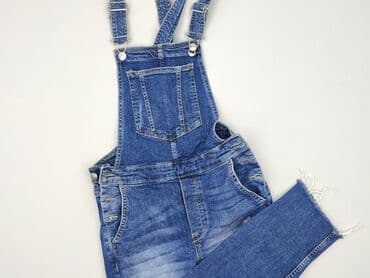 Spodnie: H&M Divided, Ogrodniczki damskie, XS — 1