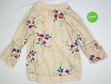 eleganckie bluzki w kwiaty: Bluzka damska, rozmiar L — 3