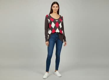 skarpetowe buty: Sweter damski, rozmiar S — 6