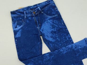 woskowane legginsy z wysokim stanem zara: Jeanswear, Jeansy damskie, L — 1