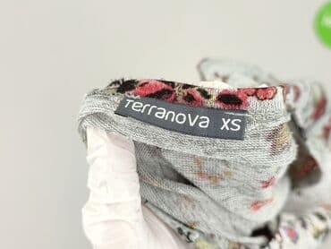 niebieska satynowa sukienka zara: Terranova, Bluzka damska, rozmiar XS — 4