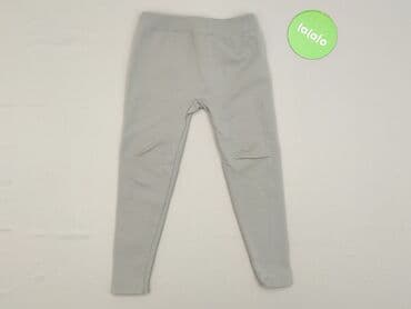 stradivarius spodnie woskowane z wysokim stanem: Leggings for kids, 5-6 years, 110/116, condition - Very good — 2