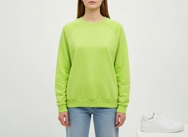 zielona bluzka sinsay: Sinsay, Bluza damska
, rozmiar L — 6