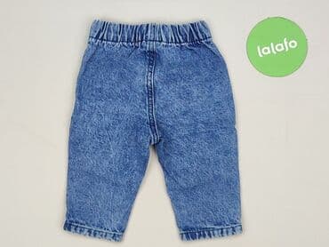szerokie spodnie dzinsowe: Spodnie jeansowe, So cute, 6-9 miesięcy, stan - Idealny — 3