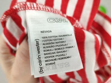 bluzki w czerwono białe paski: Women's blouse, size XS — 7