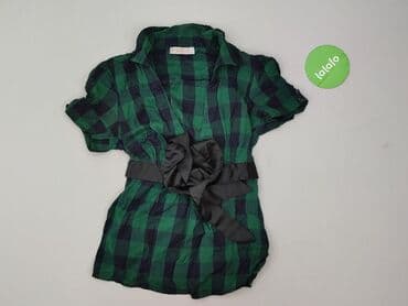 sukienki w czerwoną kratę: Bluzka damska, rozmiar L — 2