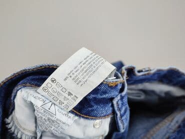 spodenki jeansowe z wysokim stanem pull and bear: PULL&BEAR, Jeansy damskie, rozmiar 2XS — 5