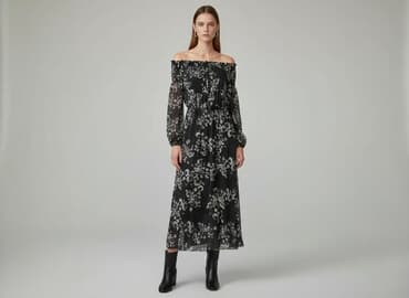 sukienki maxi na jedno ramie: One, Sukienka damska, rozmiar S — 1