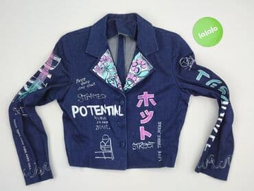 kurtka zimowa femi stories: Women`s jeans jacket, S — 2