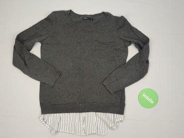 reserved sweter w kwiaty: H&M Basic, Sweter damski, M — 2