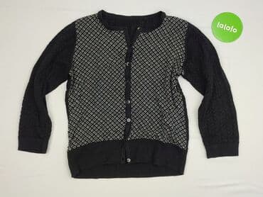 sukienka w geometryczne wzory h: Women`s knitwear, size S (EU 36) — 2