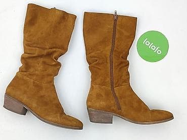 ccc bordowe botki: Kozaki damskie, rozmiar 38 — 2