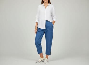 cropp spodnie damskie czarne: Spodnie 3/4 damskie, rozmiar M — 1