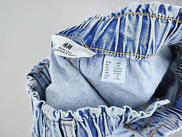 marynarka w paski h: Spodnie jeansowe, H&M, 10 lat, 140, stan - Bardzo dobry — 4