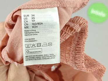 bluzki dopasowane w talii: H&M, Top damski, rozmiar XS — 5