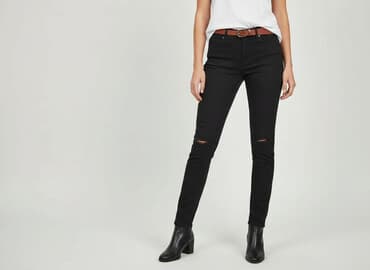 jeans mom slim fit stradivarius: W, Джинси жіночі, S — 7
