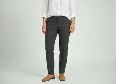 długie spodnie damskie dla wysokich: Spodnie materiałowe damskie, rozmiar 2XL — 6