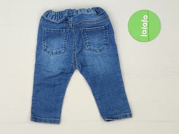legginsy woskowane hm: Spodnie jeansowe, H&M, 6-9 miesięcy, stan - Idealny — 3