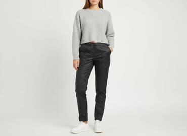 trampki w auchan: Spodnie materiałowe damskie, rozmiar M — 6