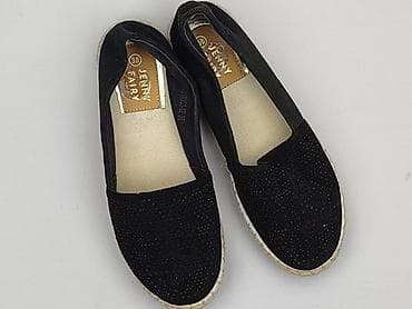 kapcie cc: Jenny Fairy – damskie espadryle - Rozmiar: 38 - Kolor: czarny - — 1