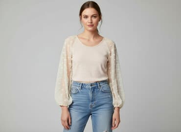 shein eleganckie bluzki plus size: Shein, Жіноча блуза, розмір S — 1