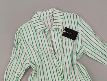 koszula zielone paski: Koszula damska, S — 1