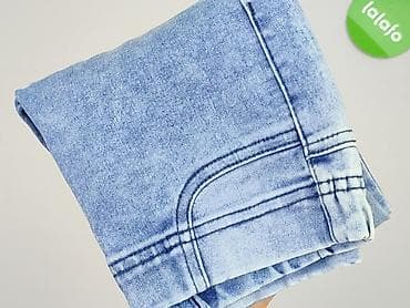rybaczki jeans: Spodnie jeansowe, Little kids, 8 lat, 128, stan - Bardzo dobry — 6