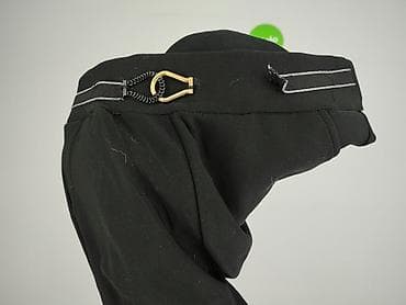 czarne outfity: Spodnie materiałowe damskie, rozmiar XL — 5
