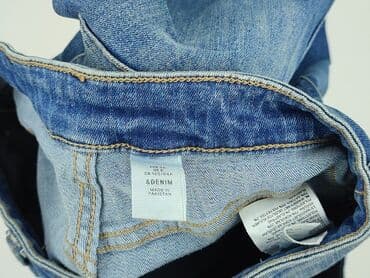 spódniczka dżinsowe z wysokim stanem: Denim, Spódnica damska, rozmiar S — 4