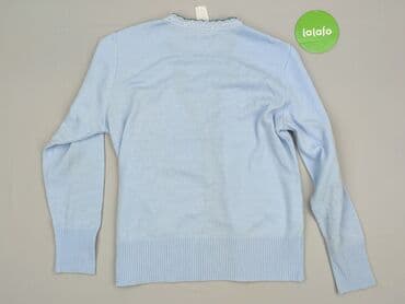 sweter z dekoltem v: Kardigan damski, rozmiar S — 3