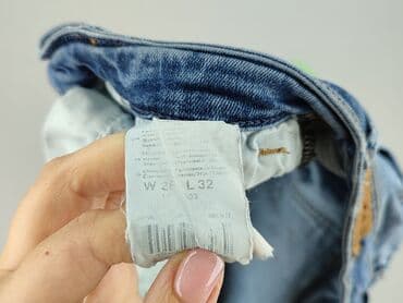 jeansy plus size wysoki stan: DENIM JEANS, Jeansy damskie, rozmiar L — 5