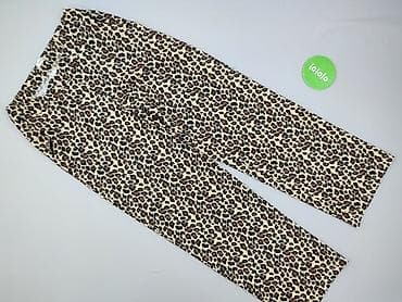 leopard: Spodnie materiałowe damskie, rozmiar M — 2