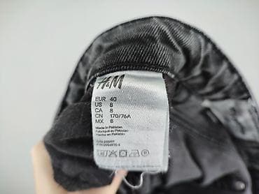 flare jeans: H&M, Jeansy damskie, rozmiar M — 4