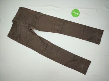 brazowe jeansy: Terranova, Jeansy damskie, rozmiar L — 3