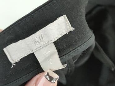 spodnie wrangler czarne: H&M, Spodnie materiałowe damskie, rozmiar XS — 4