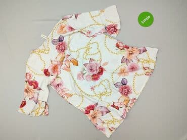 biała bluzka dekolt w łódkę: Woman Collection, Bluzka damska, rozmiar L — 3