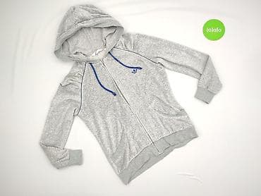 czarna bluza: Adidas, Bluza z kapturem damska, rozmiar XL — 2