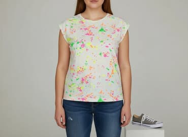 malowane koszulki: T-shirt damski, rozmiar XL — 7